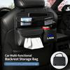 Car Accessories Interior Multifunctional Seat Back Organizer PU Leather Storage Bag For Lada Priora Sedan Sport Kalina Granta WW17