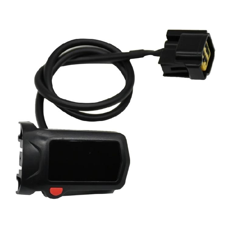 Tachometerbaugruppe Motorrad Modifiziertes Zubehör für Sur-Ron Ersatz Motorrad LED-Anzeige Tachometer Betriebsstundenzähler