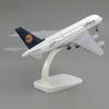 20cm Aircraft Germany Deutsche Lufthansa Airbus A380 Alloy Plane Model Toys Children Kids Gift for Collection