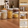 Moisture-Proof Insect-Proof Food-Grade Storage Jar for Grains, Cereals, and Sugar