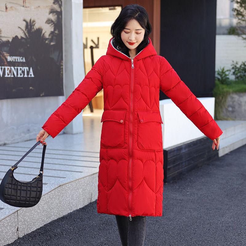 Women's Down Jackets Coat Winter Fashion Baggy Thick Warm Bubble Long Oversized Puffer Ladies Coat Cotton Padded Jackets Outwear