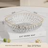 2023 Luxury Crystal Fruit Bowl for Coffee Table or Living Room