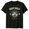Night Wolf Amsterdam Wolves Mens T-Shirt Womens Graphic Tee Born To Be Wild