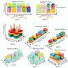 Shape Matching Recognition Shape Sorter Wooden Recognition Color Matching Puzzle  Early Learning