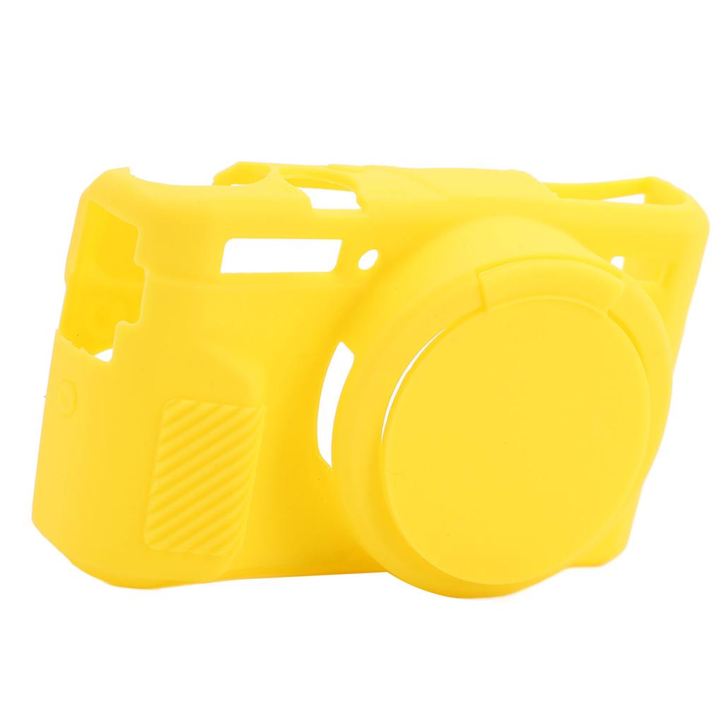 Camera Silicone Case with Removable Lens Cover Cutouts Soft Digital Camera Protective Cover for G7X2 Camera