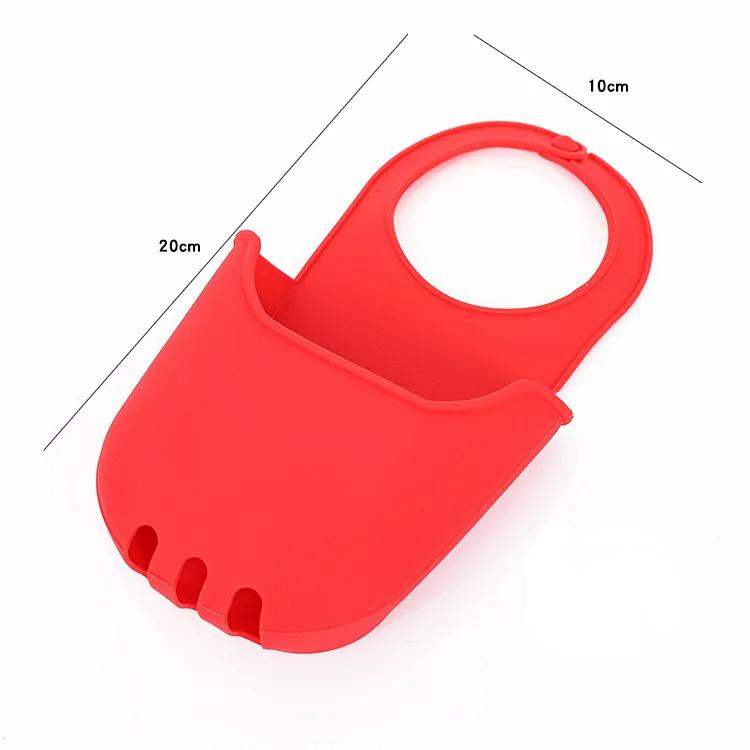 

Сливная полка для раковины, кухонная корзина для хранения, полка, подвесная раковина, держатель для губки, сушилка для мыльницы, домашний органайзер, кухонные аксессуары красный