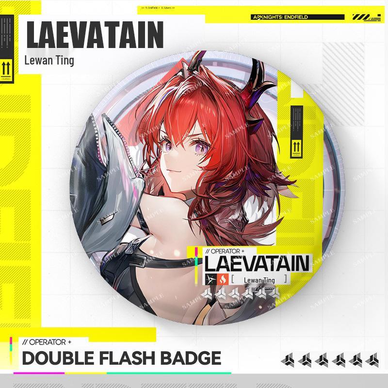 Ark of End Times: Leventine Avivina 75mm Double Flash Badge