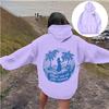 Damen Kapuzenpullover mit langen Ärmeln, tief angesetzten Schultern und Rippstrick (XS-5XL) - Modischer Pullover mit Aufdruck Sportbekleidung