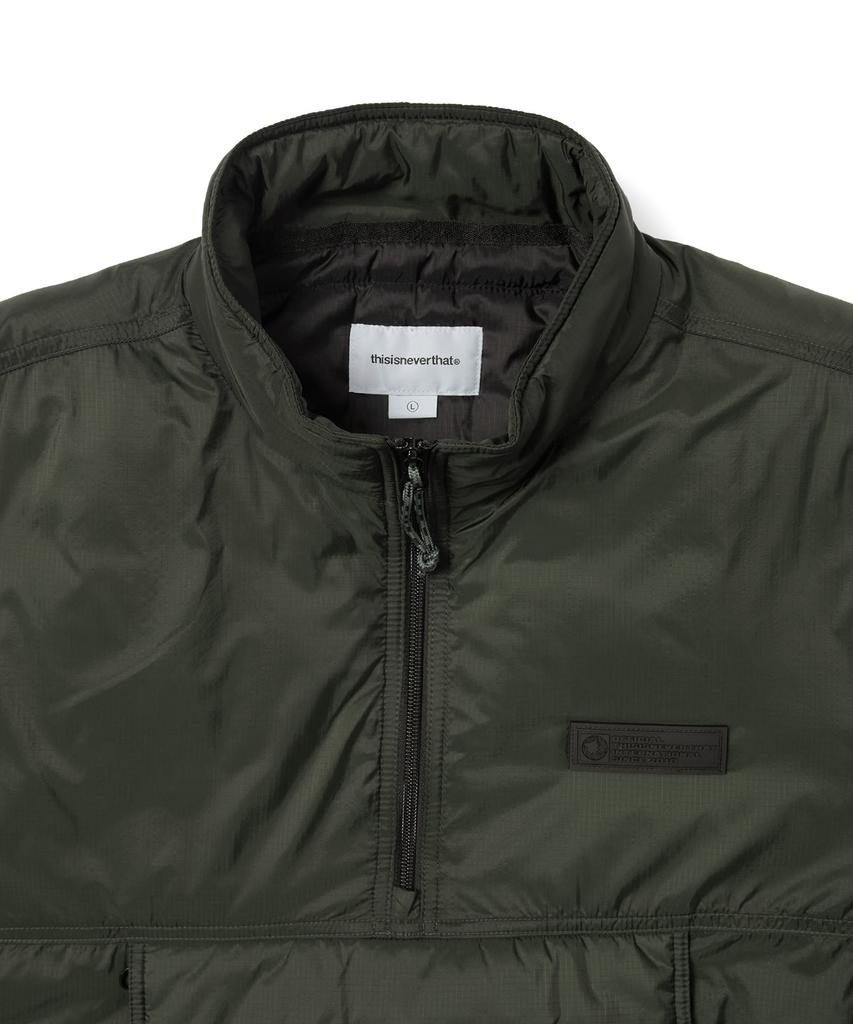 Thisisneverthat Nylon Insulated Pullover Green