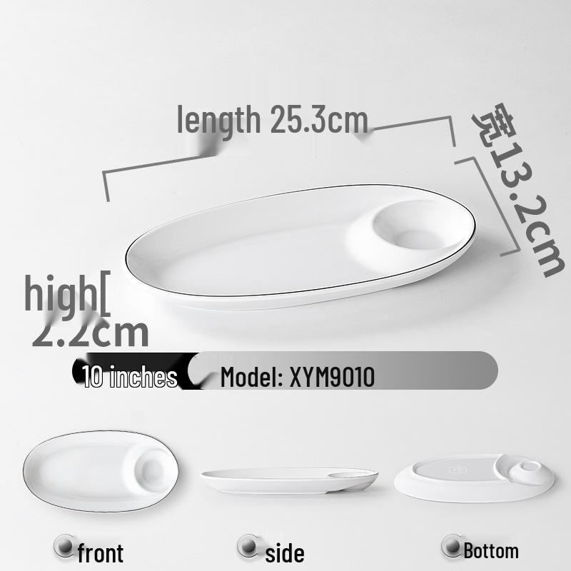 

Набор тарелок А5 из меламина под фарфор: Включает обеденные, закусочные, уксусные, KTV и коммерческие тарелки.