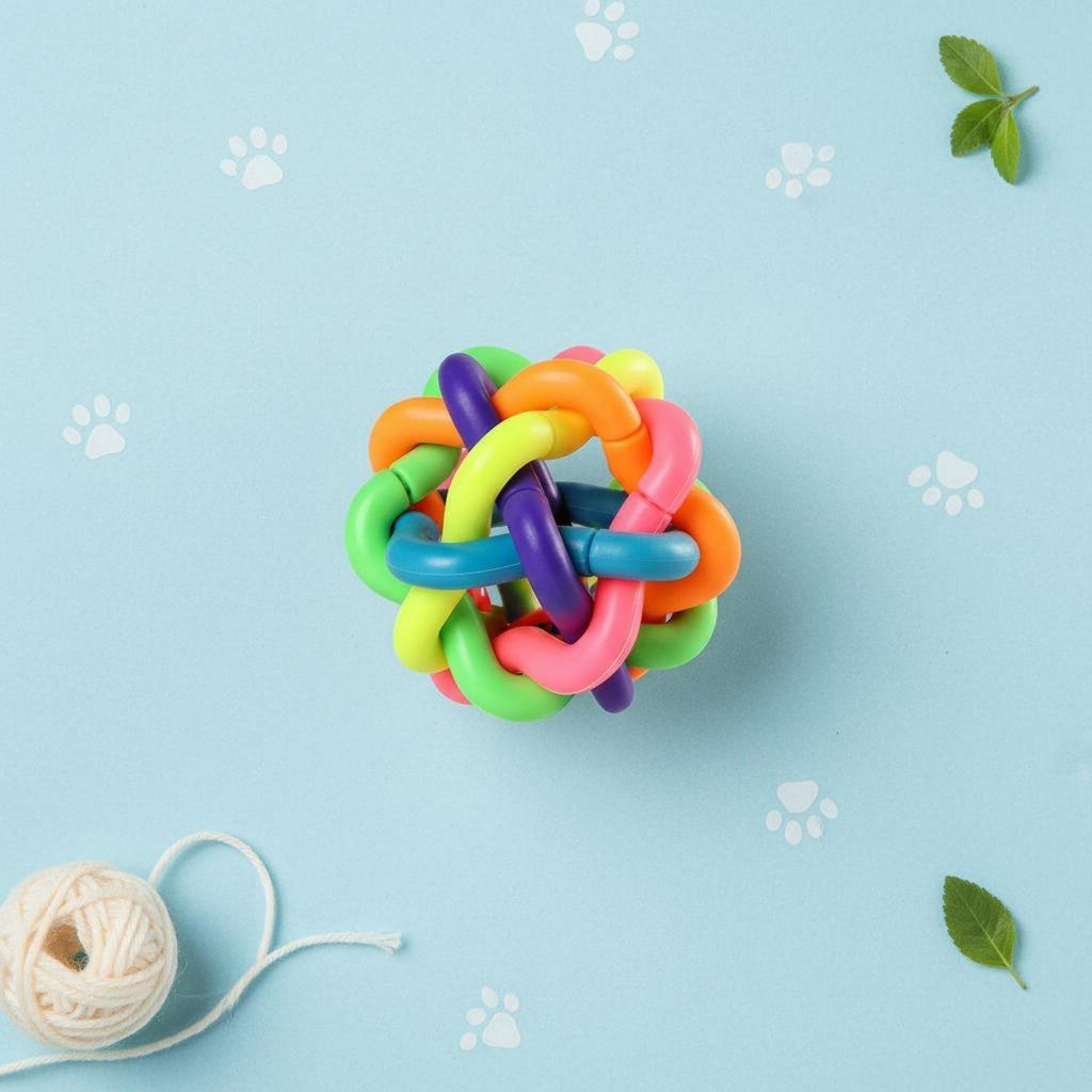 2 Sounding Ball Toy Play with And Metal Control Suitable for Indoor Tra