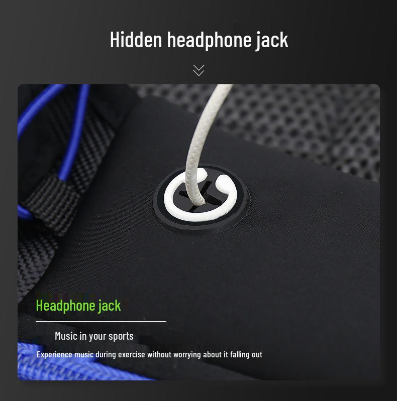 Multi-Functional Running Waist Bag with Water Bottle Holder for Outdoor Sports