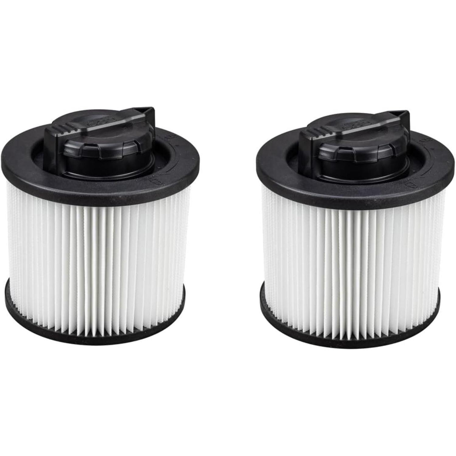 2 Pack DXVC4001 HEPA Filter Compatible with DEWALT DXV04T DXV05P DXV05S DXV08S DXV06G Wet Dry Shop Vacuums 2-Pack