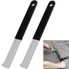 2Pcs Micro-Toothed Joint Scrapers Paving Puller Paver Removal Tool  Garden Lawn Yard Patio