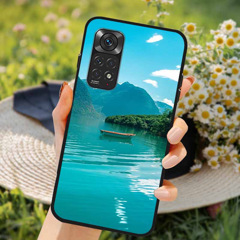 For Redmi Note 11 Cases Note 11S Soft TPU Silicone Back Covers for Xiaomi Redmi Note 11 Pro 5G Phone Case Redmi Note11S 4G Coque