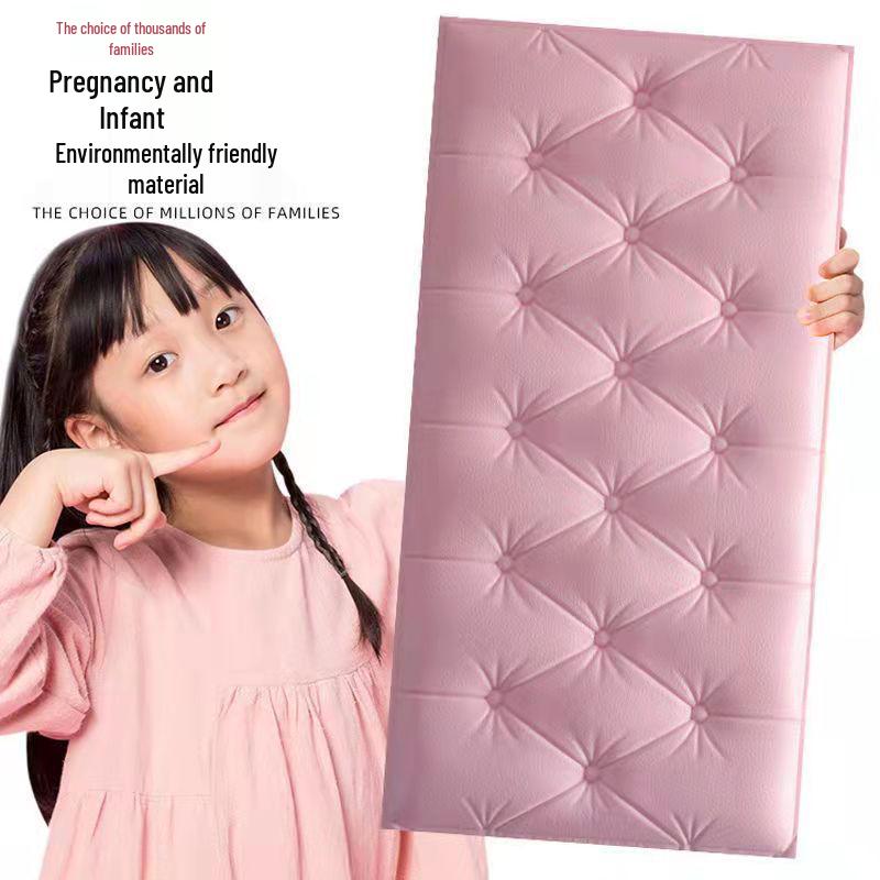 Selbstklebendes weiches Rückenlehnenkissen für Kinderbettseite