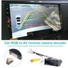 Backup Camera Decoders Adapter Fixes Images Reversal for RCD510 RNS510 RNS315 Navigation Systems Enhanced Driving Safety