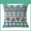 Luxurious Resistant Scatter Waist Throw Pillow Case With Timeless Geometric Design