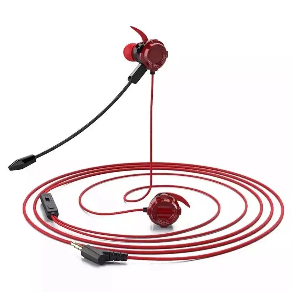 Handfree Stereo Bass Wired Headphones In Ear Earplug High-quality Headphones With Microphone Hearing Aids Sport Earbuds