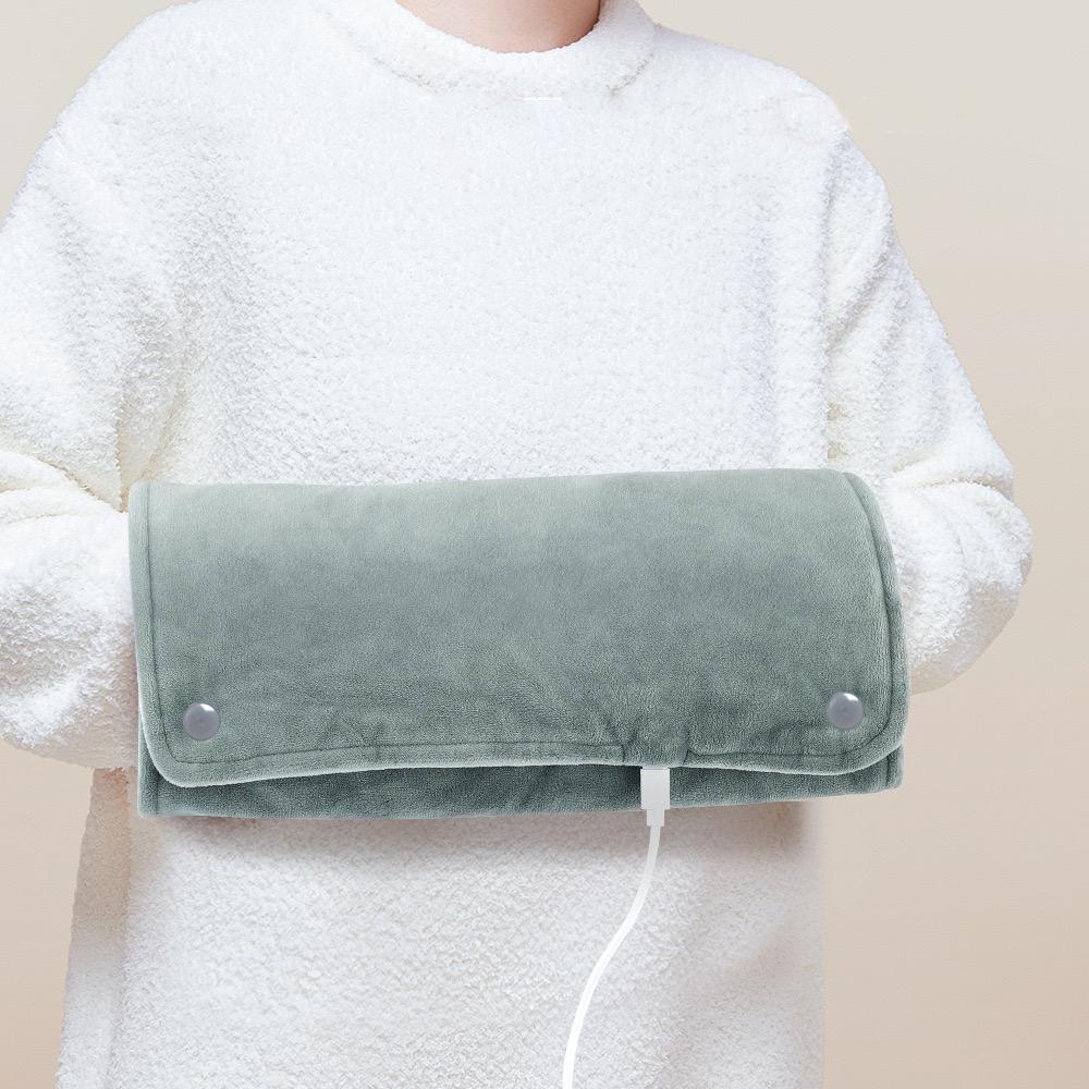 

USB Hand Warmer Intelligent Thermostat Usb Heating Pad Hand Warmer Foot Warmer Waist Hot Compress Electric Heating Blanket серый
