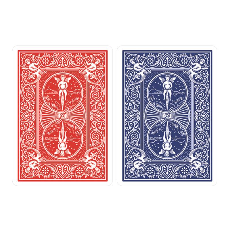 Awaken Sacred Transformation: Instant Red-Blue Color Change Playing Card Magic Prop