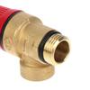Brass Safety Pressure Relief Valve Explosion Proof Thickened Brass Body for Home Gas Water Heater Plumbing System