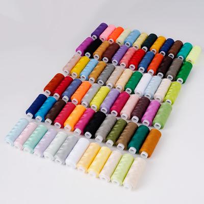 Heimnähgarn 402 Farbe Kleine Rolle Nähgarn 12 Farben Handnähen Nähen Nähset 250 Yards