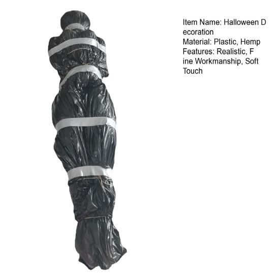 Halloween Dead Victim Realistic Dead Victim Creepiness Outdoor Props Increase The Terror Halloween Decoration Reusable Scary Fake Corpse Bag