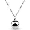 Fashion Silver Harmony Ball Necklace Brilliant Chime Bola 20MM Pendant Choker 18" 20" 22"