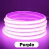 220V COB Neon Strip 288LEDs/m Purple White Blue Red Green IP67 Waterproof Ribbon Light With Switch EU Plug Lighting Garden/Home
