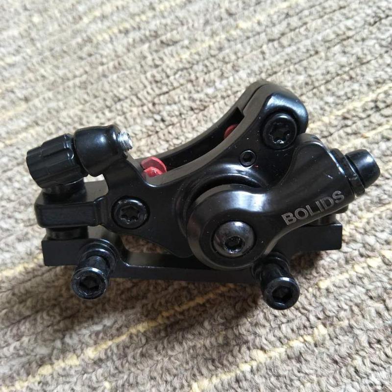 BOLIDS Bicycle Brake Device Mechanical Disc Brake Bicycle Parts Line Pulling Disc Brake F - 160 / R - 140 Front Disc Brake