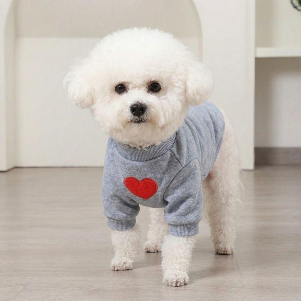 Warm Cat Pullover Thickened Cat Love Clothing Casual Style Dog Love Hoodie  Autumn Winter