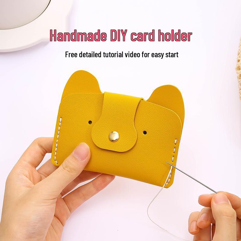 DIY Handmade Animal Card Holder & Puppy Coin Purse Kit
