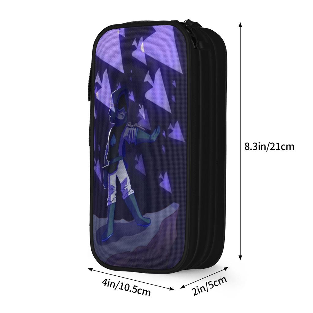 Lancer Face Pen Box Double Layer Large Capacity School Accessories Pencil Bag Amazing Gift