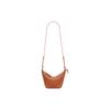 Loewe Hammock Hobo Embossed Letter Puzzle Zipper Closure Leather Hobo Bag Women Hobo Bag Brown A538G13X01-2530