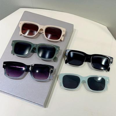 Vintage Square Sunglasses Men Women Europe And America Designer Sun Glasses Unisex Ins Fahion Popular Shades Eyewear Uv400