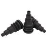 3PCS Firewall Boot Harness Protection Sleeve Black Rubber Universal for 3 8in to 1in Wire Bundles