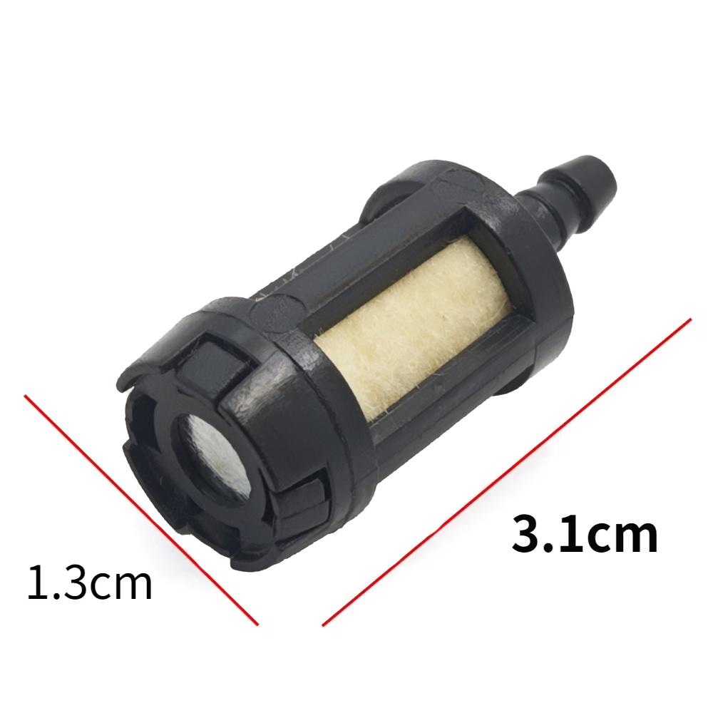 5/10 Stück Allgemeiner Kraftstofffilter für Gartenmaschinen Gras Für Kettensägen Laubbläser Trimmer Kettensägenvergaser Gartengeräte