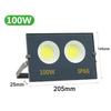 LED Outdoor Floodlight AC220V Spotlight IP66 Waterproof Lamp 50W 100W 200W 300W  500W 600W Led Flood Light Garden Street Lamp