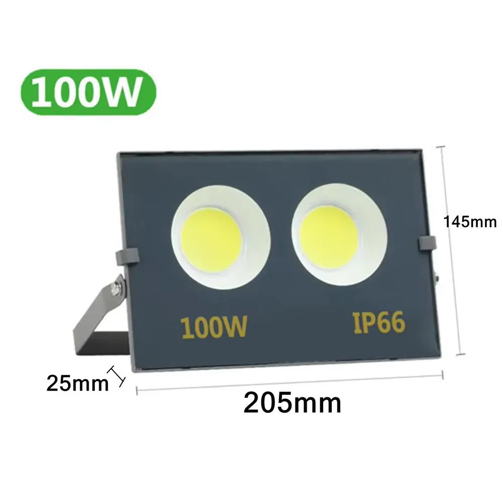 LED Outdoor Floodlight AC220V Spotlight IP66 Waterproof Lamp 50W 100W 200W 300W  500W 600W Led Flood Light Garden Street Lamp
