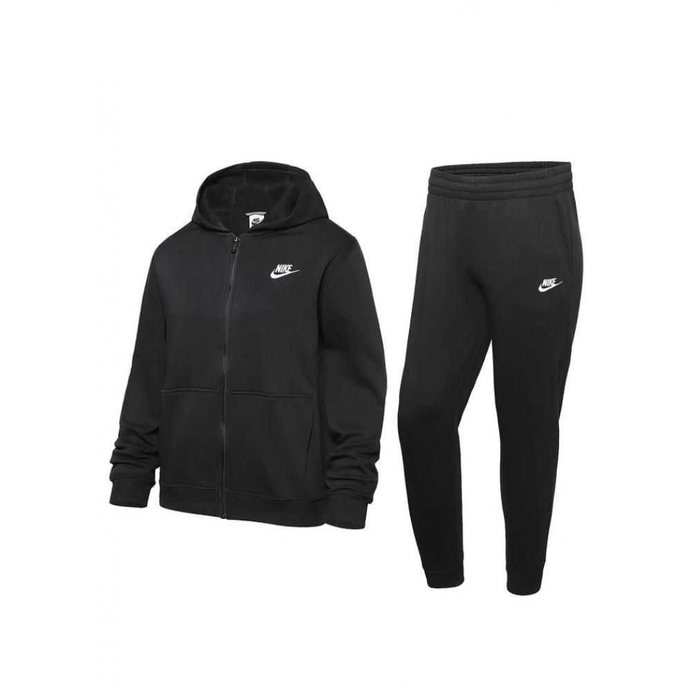 

Nike Kids Club Brushed Fleece Full Zip Up Tracksuit Fd3114 010 L