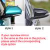 For TOYOTA C-HR 2017- Car Rearview Mirror Cover Trim, CHR Accessories Chrome Silver Side Turn Signal Mirror Covers 2018