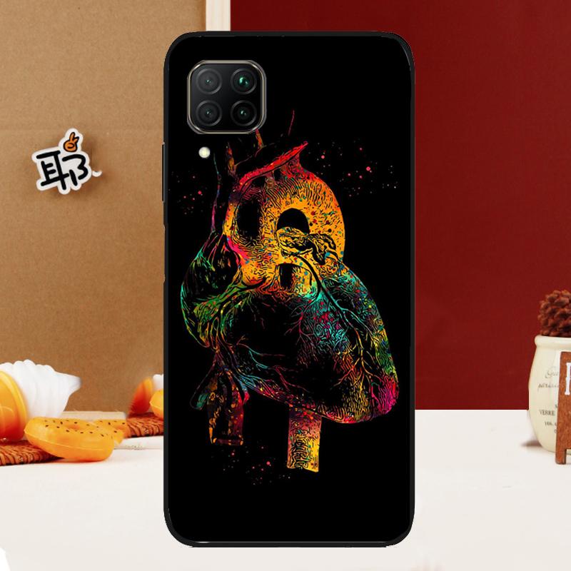 

Человеческое Сердце Мозг Легкие Для Huawei Nova Y91 Y61 Y60 Y70 Y72 Y73 Y90 12i 11i 3i 7i 8i 9 10 SE P20 P40 P30 Lite Чехол Nova 11 Pro