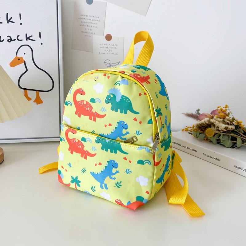 

Adorable Cartoon Dinosaur Backpack For Kids Lightweight Gender Neutral Durable Design