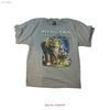 Joligolf Thailand Size L Streetwear T Shirt Black Elephants Animals Model 650 Vintage Top For Everyday Wear Stretched