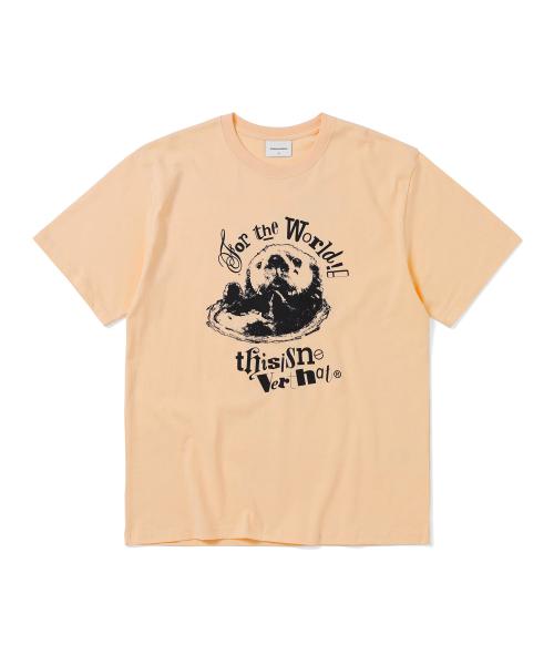 Thisisneverthat Otter Tee Apricot S