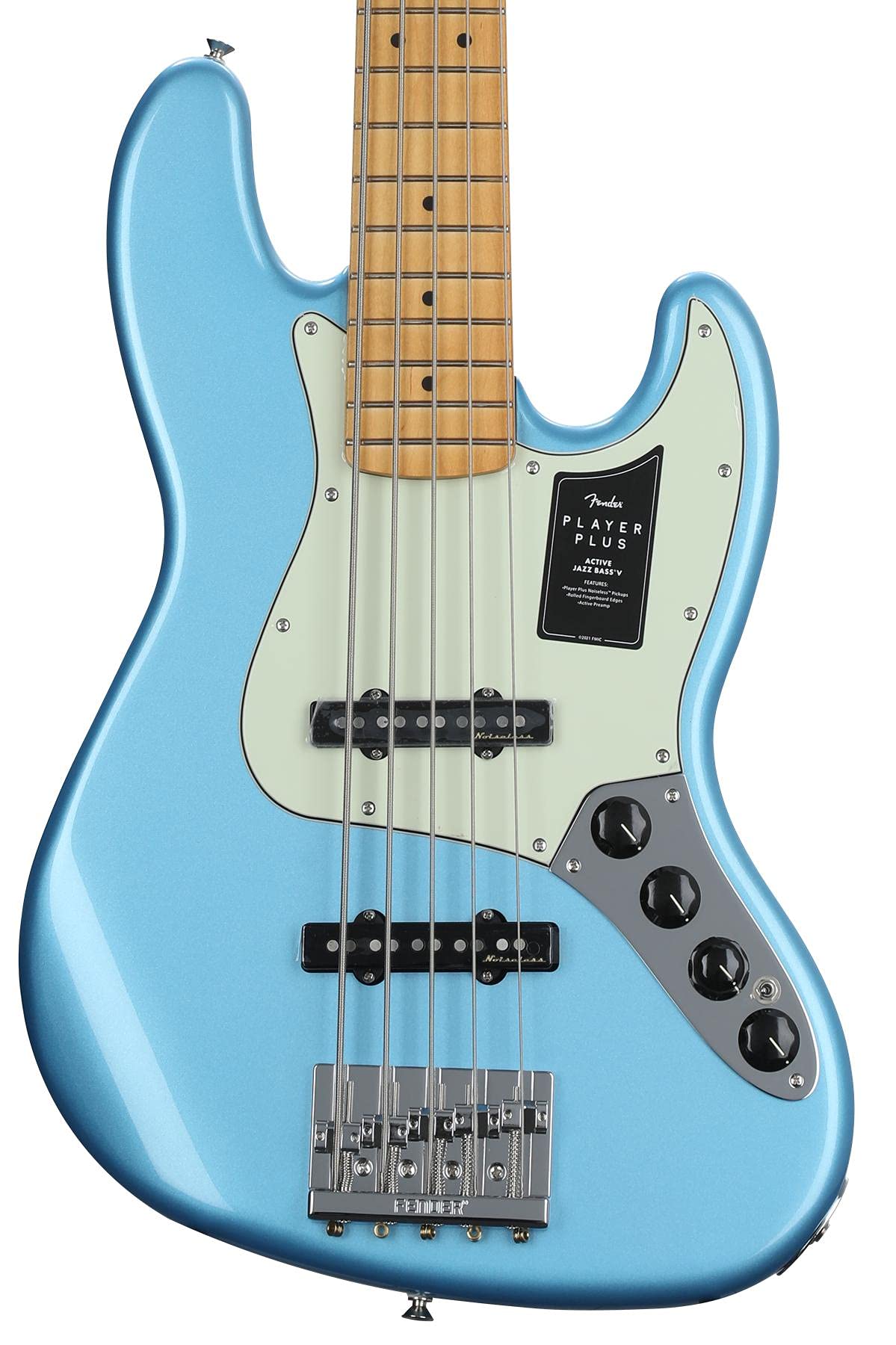 

Fender Player Plus Jazz Bass V Maple Fingerboard Opal Spark Fender