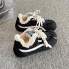 Fleece Fleece Board Shoes for Women, New Bestsellers, Versatile Thick-soled Cotton Shoes