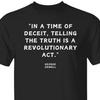 George Orwell British Writer Anti-Authority Political Wisdom Quote T Shirt, Writer Author Animal Farm 1984 Statement Teacher Gift for Reader