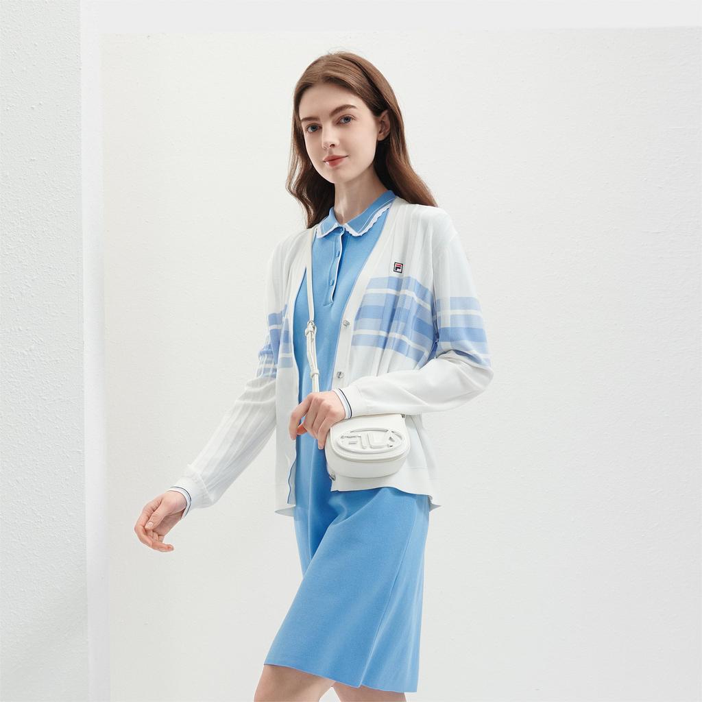 New FILA Knitwear Women's Standard White F11W421412FWT